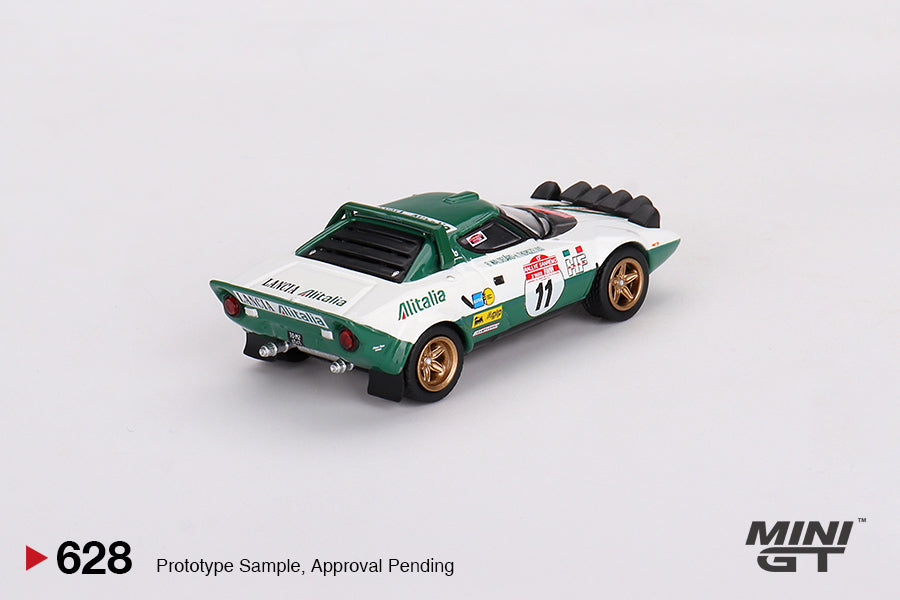 Mini GT - Lancia Stratos HF 1975 Rally Sanremo Winner #11 - Scale 1/64 MGT00628