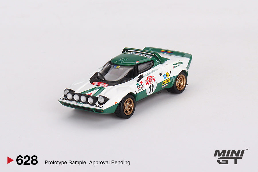 Mini GT - Lancia Stratos HF 1975 Rally Sanremo Winner #11 - Scala 1/64 MGT00628