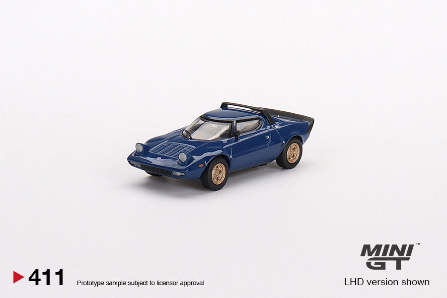 Mini GT - Lancia Stratos HF Stradale Bleu Vincennes LDH - Scale 1/64 MGT00411