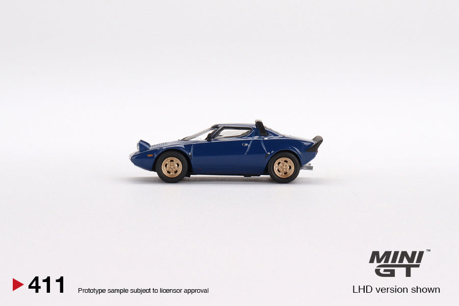 Mini GT - Lancia Stratos HF Stradale Bleu Vincennes LDH - Scale 1/64 MGT00411