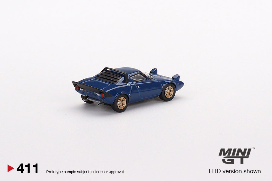 Mini GT - Lancia Stratos HF Stradale Bleu Vincennes LDH - Scale 1/64 MGT00411