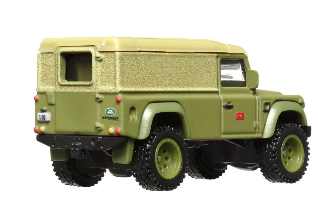 Hot Wheels Premium - Land Rover Defender 110 Green Fast &amp; Furious - Scale 1/64