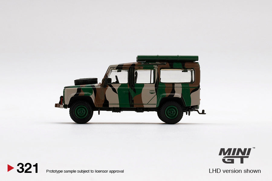 Mini GT - Land Rover Defender 110 Malaysian Army - Scale 1/64 MGT00321-R