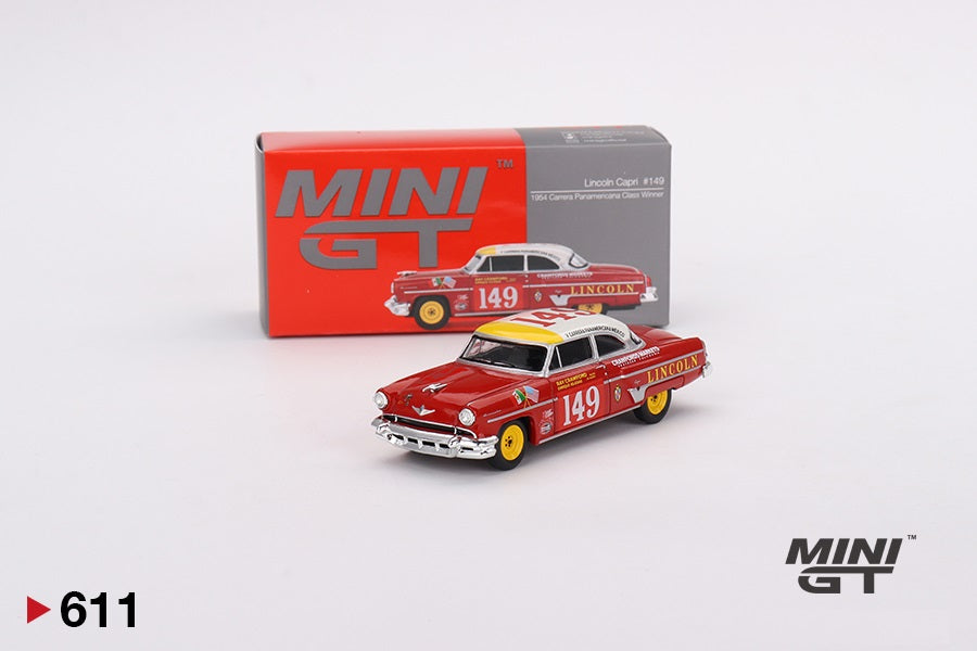 Mini GT - Lincoln Capri 1954 Carrera Panamericana Class Winner #149 LHD - Scala 1/64 MGT00611