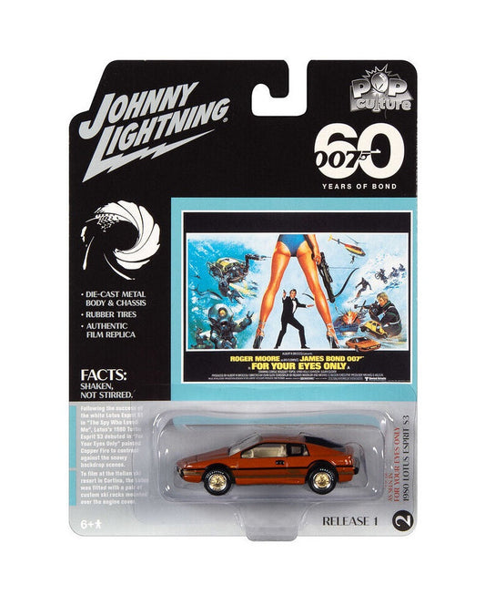 Johnny Lightning - Lotus Esprit For Your Eyes Only - James Bond - Scale 1/64