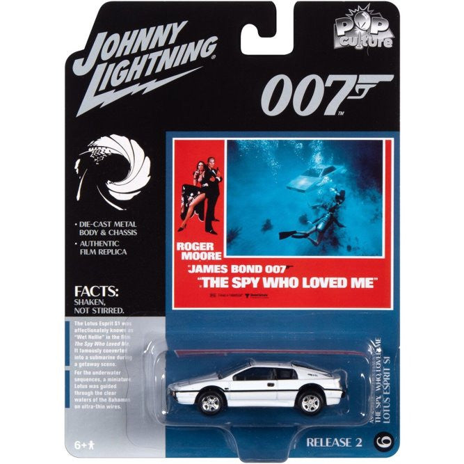 Johnny Lightning - Lotus Esprit S1 James Bond 007 The Spy Who Loved Me - Scala 1/64