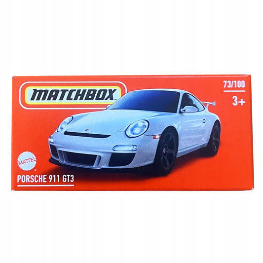 Matchbox - Porsche 911 GT3 #73 White - Matchbox - Scala 1/64 Circa