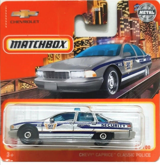 Matchbox - Chevrolet Chevy Caprice Classic Police #67 - Matchbox - Scala 1/64 Circa