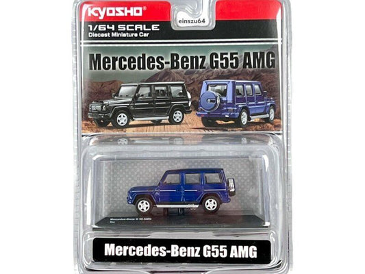 Kyosho - Mercedes Benz G55 AMG Blue - Scale 1/64