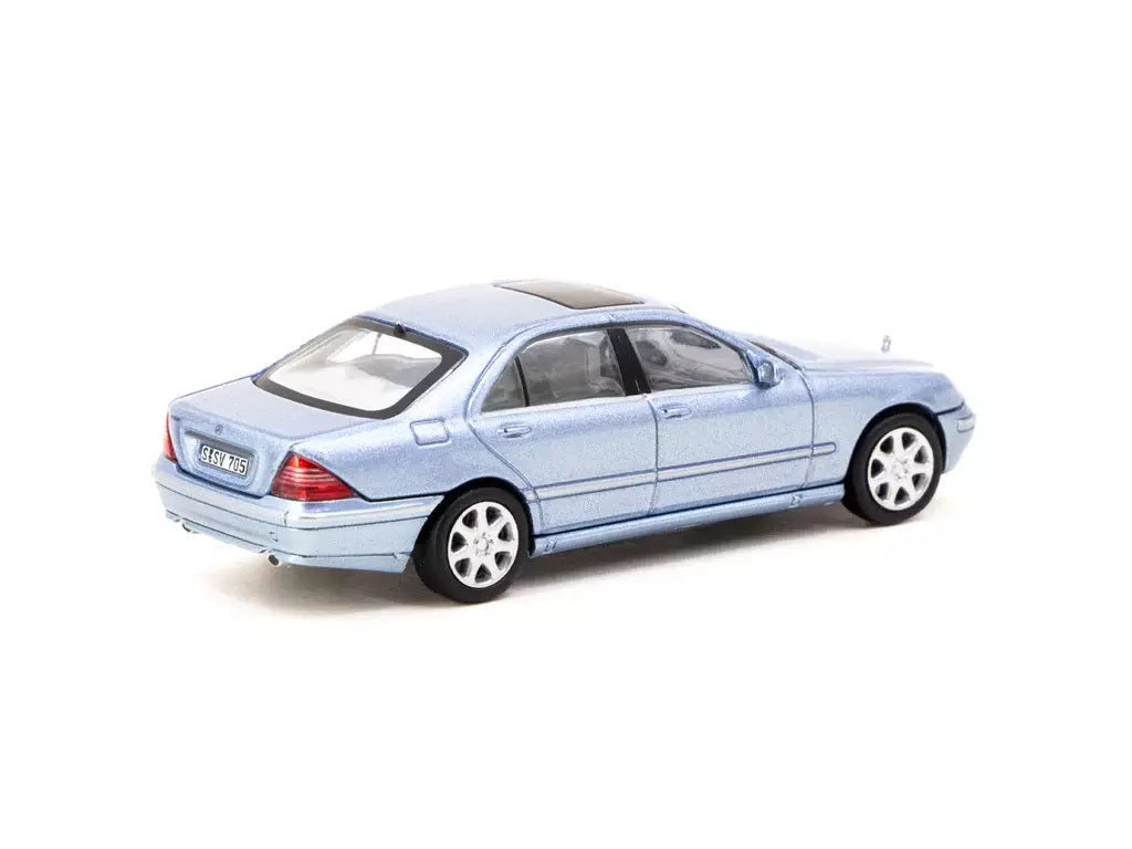 Tarmac Works - Mercedes Benz S-Class Horizon Blue Metallic - Scala 1/64 T64G-072-BL