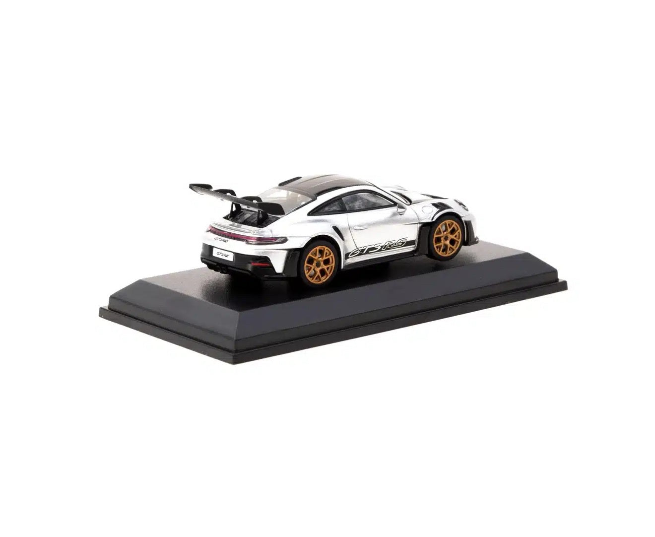 Tarmac Works - Porsche 911 (992) GT3 RS GT Silver Metallic Collab64 Minichamps - Scale 1/64 T64MC-005-SL