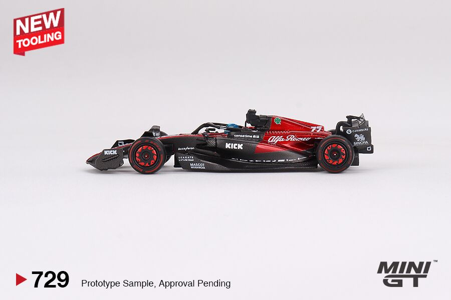 Mini GT - Alfa Romeo C43 #77 Valtteri Bottas 2023 F1 2023 Australian GP - Scale 1/64 MGT00729