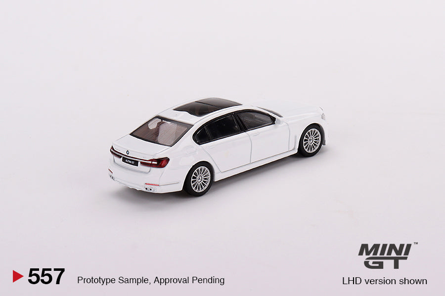 Mini GT - Alpina B7 xDrive Alpine White LHD - Scala 1/64 MGT00557-L