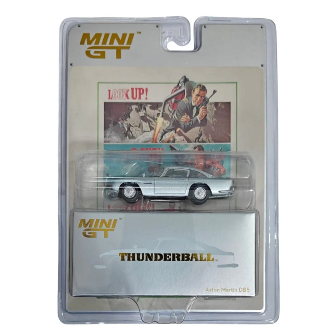 Mini GT - Aston Martin DB5 “Thunderball” 007 James Bond - Scale 1/64 MGT00901-007E English