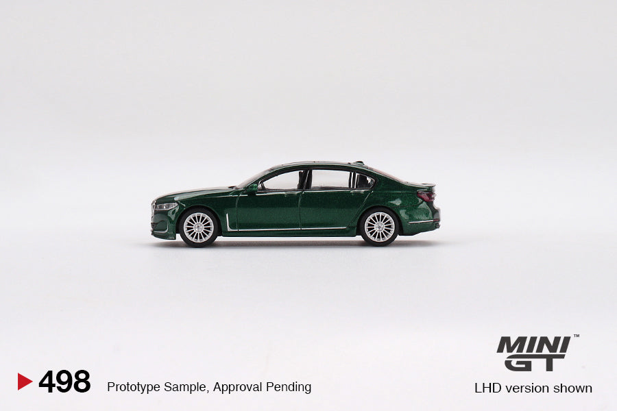 Mini GT - BMW Alpina B7 xDrive Alpina Green Metallic - Scale 1/64 MGT00498-L