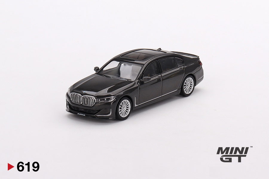 Mini GT - BMW Alpina B7 xDrive Dravit Grey Metallic - Scala 1/64 MGT00619-L LHD