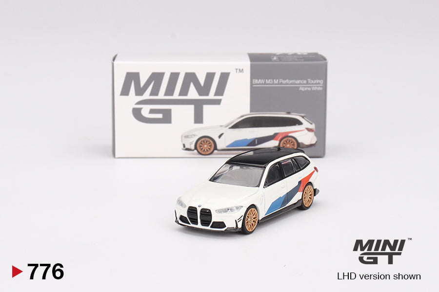 Mini GT - BMW M3 M Performance Touring Alpine White - Scale 1/64 MGT00776-L