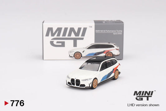 Mini GT - BMW M3 M Performance Touring Alpine White - Scala 1/64 MGT00776-L