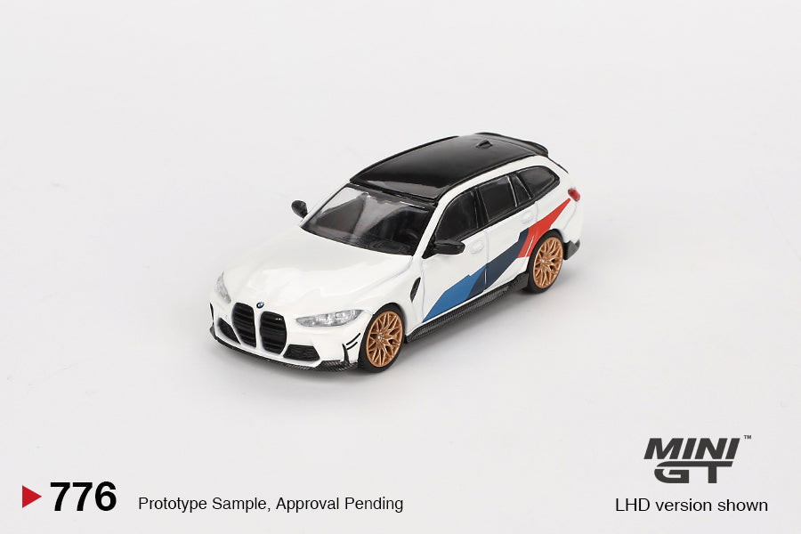 Mini GT - BMW M3 M Performance Touring Alpine White - Scale 1/64 MGT00776-L