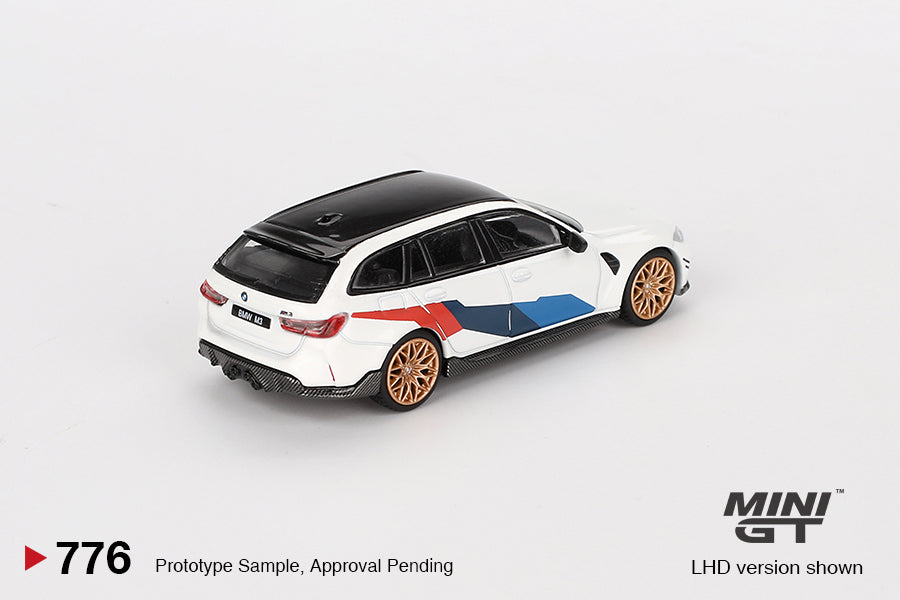 Mini GT - BMW M3 M Performance Touring Alpine White - Scala 1/64 MGT00776-L