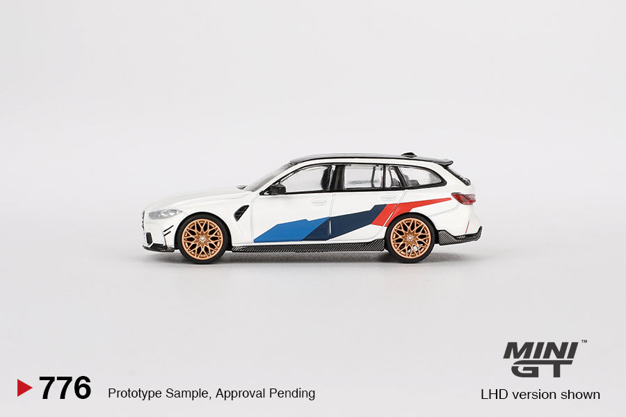 Mini GT - BMW M3 M Performance Touring Alpine White - Scala 1/64 MGT00776-L