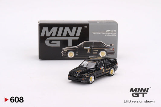 Mini GT - BMW M3 #3 JPS Team BMW 1987 ATCC Championship Winner - Scala 1/64 MGT00608