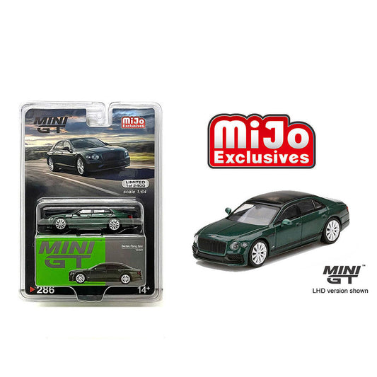 Mini GT - Bentley Flying Spur Verdant LDH MiJo Exclusives - Scala 1/64 MGT00286-MJ