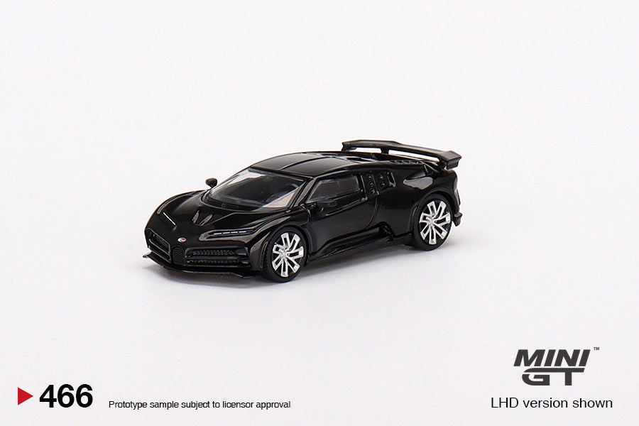 Mini GT - Bugatti Centodieci Black - 1/64 Scale MGT00466