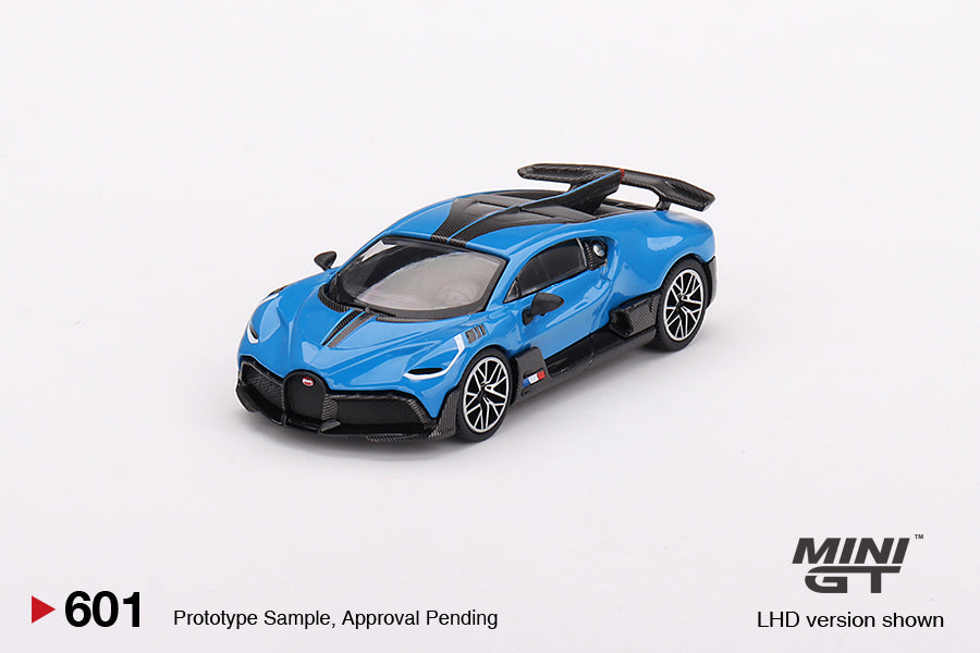 Mini GT - Bugatti Divo Blu Bugatti - Scala 1/64 MGT00601-L