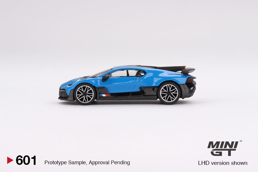 Mini GT - Bugatti Divo Blu Bugatti - Scala 1/64 MGT00601-L