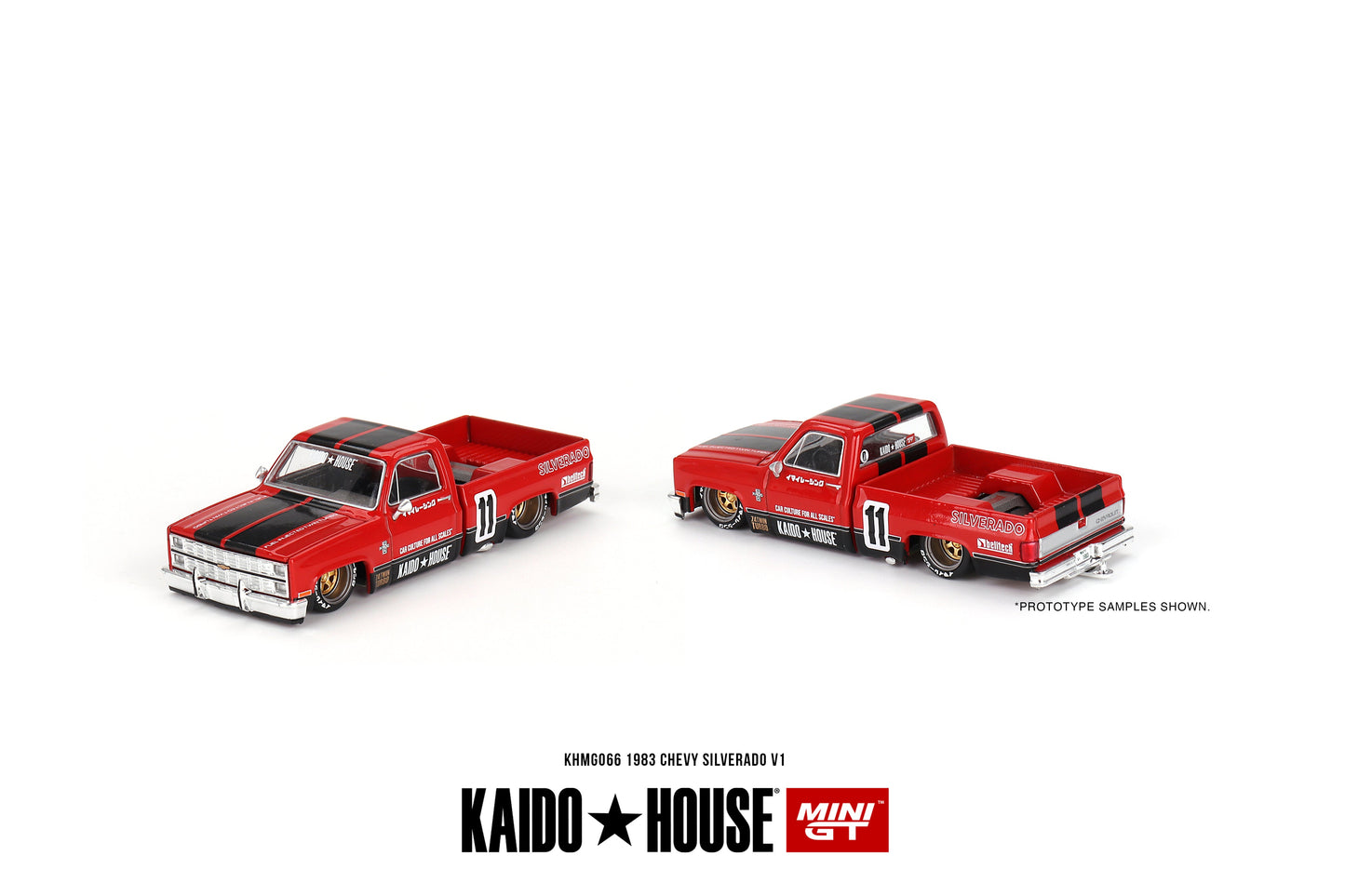 Mini GT - Chevrolet Silverado KAIDO V1 - KAIDO HOUSE - Scala 1/64 KHMG066