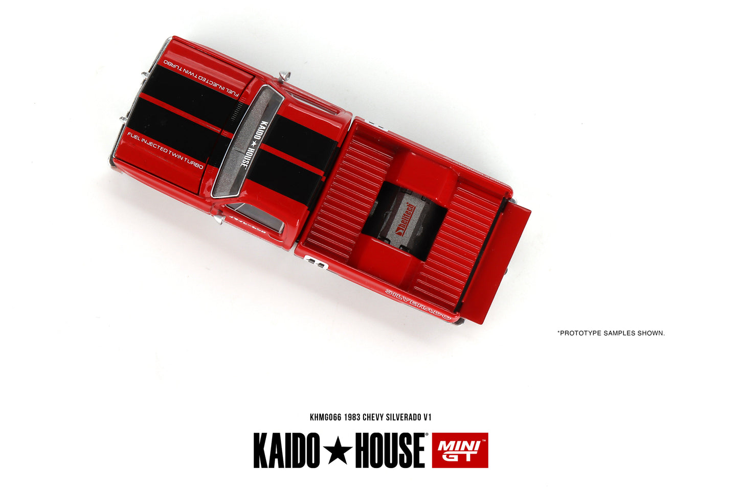 Mini GT - Chevrolet Silverado KAIDO V1 - KAIDO HOUSE - Scale 1/64 KHMG066