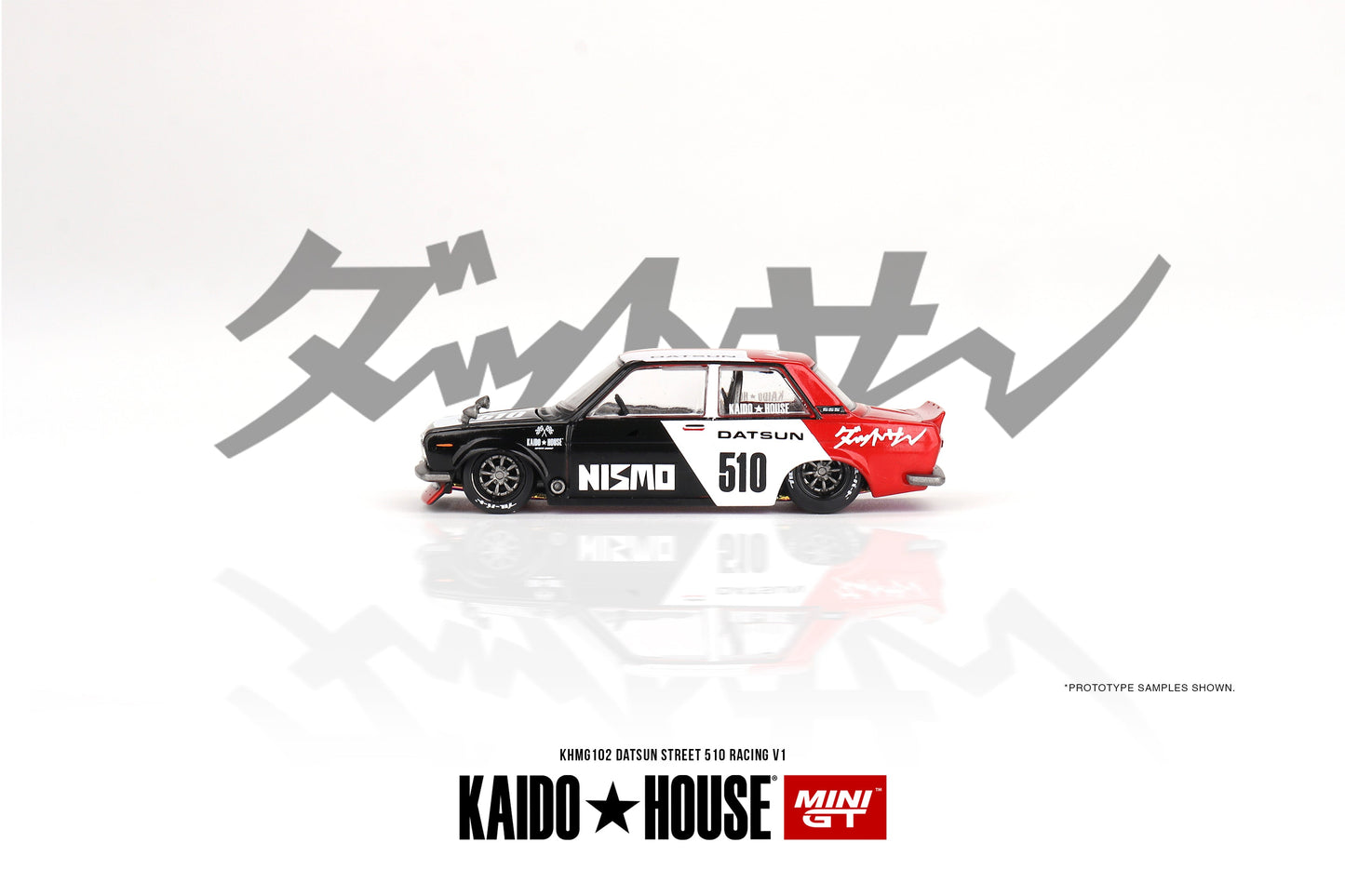 Mini GT - Datsun Street 510 Racing V1 - KAIDO HOUSE - Scale 1/64 KHMG102