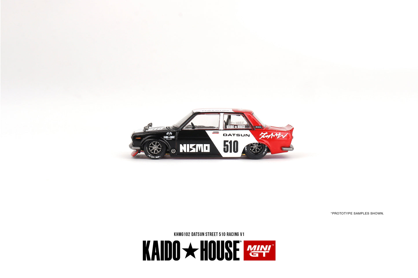 Mini GT - Datsun Street 510 Racing V1 - KAIDO HOUSE - Scale 1/64 KHMG102