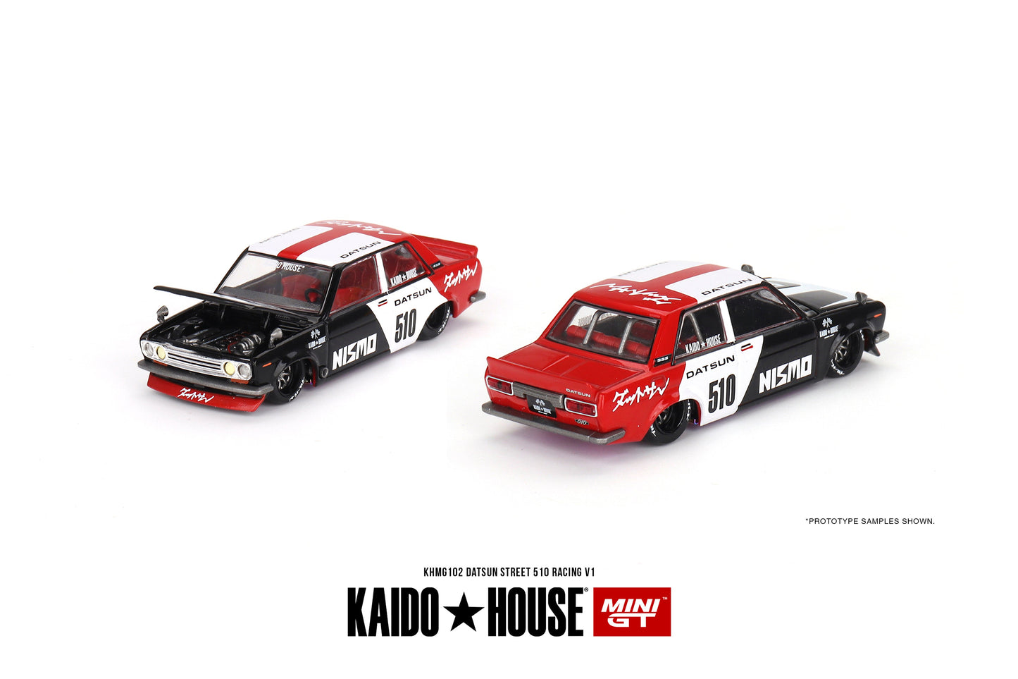 Mini GT - Datsun Street 510 Racing V1 - KAIDO HOUSE - Scala 1/64 KHMG102