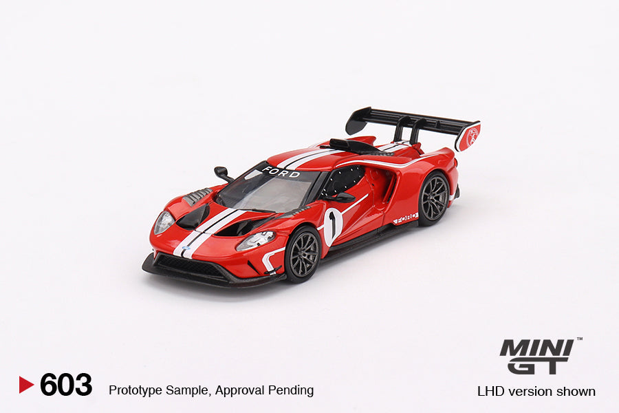 Mini GT - Ford GT MK II #013 Rosso Alpha MiJo Exclusives - Scala 1/64 MGT00603-MJ LDH