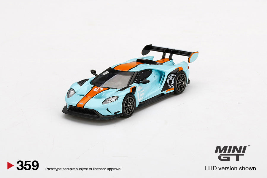 Mini GT - Ford GT Mk II #002 Blue / Orange MiJo Exclusives - Scale 1/64 MGT00359-MJ