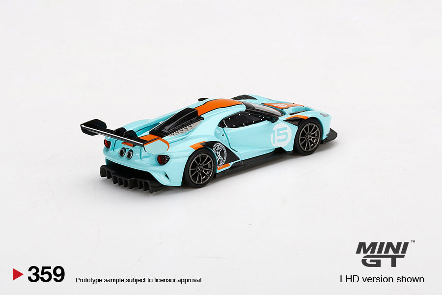 Mini GT - Ford GT Mk II #002 Blue / Orange MiJo Exclusives - Scale 1/64 MGT00359-MJ