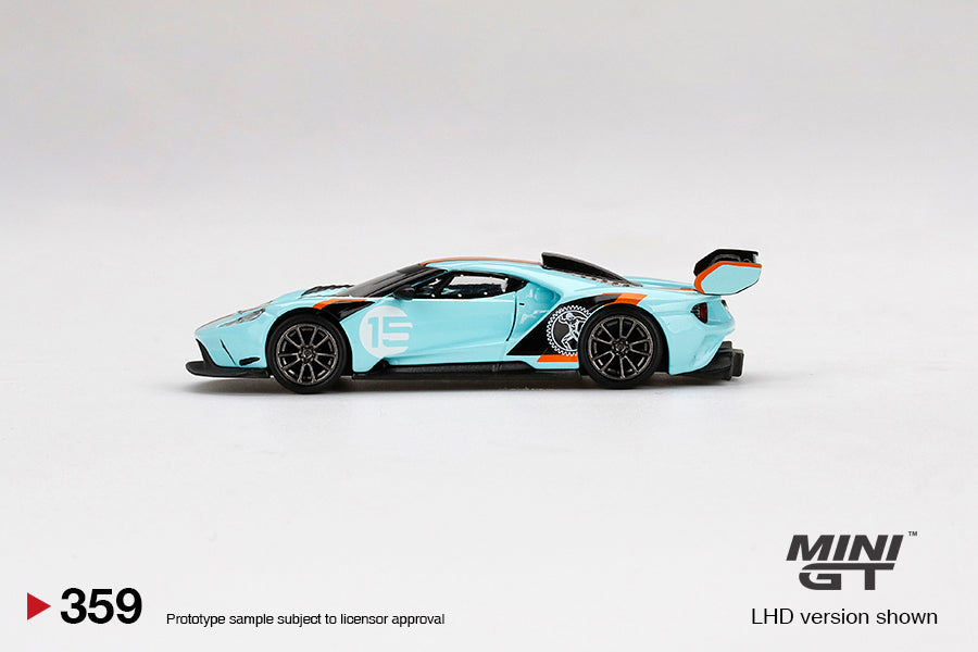 Mini GT - Ford GT Mk II #002 Blue / Orange MiJo Exclusives - Scale 1/64 MGT00359-MJ