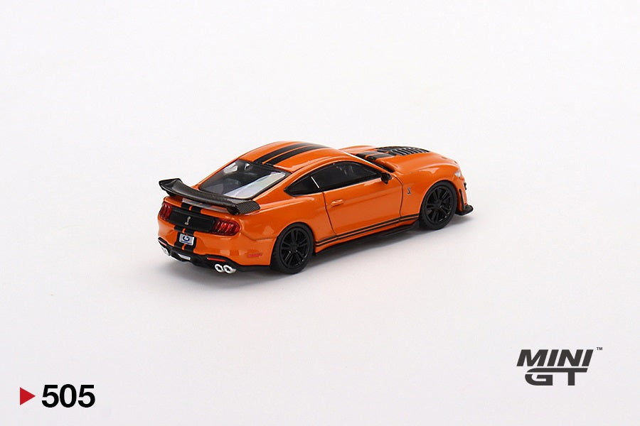 Mini GT - Ford Mustang Shelby GT500 Twister Orange - Scale 1/64 MGT00505 RDH