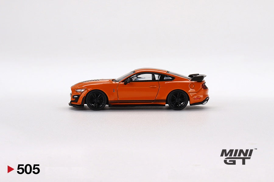 Mini GT - Ford Mustang Shelby GT500 Twister Orange - Scale 1/64 MGT00505 RDH