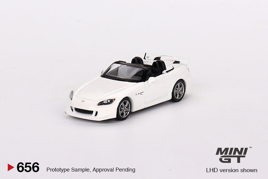 Mini GT - Honda S2000 (AP2) CR Grand Prix White - Scale 1/64 MGT00656 LHD