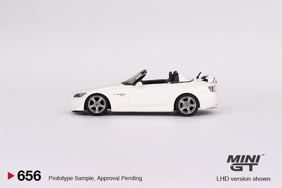 Mini GT - Honda S2000 (AP2) CR Grand Prix White - Scale 1/64 MGT00656 LHD