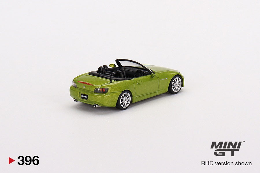 Mini GT - Honda S2000 (AP2) Lime Green Metallic - Scale 1/64 MGT00396 RHD