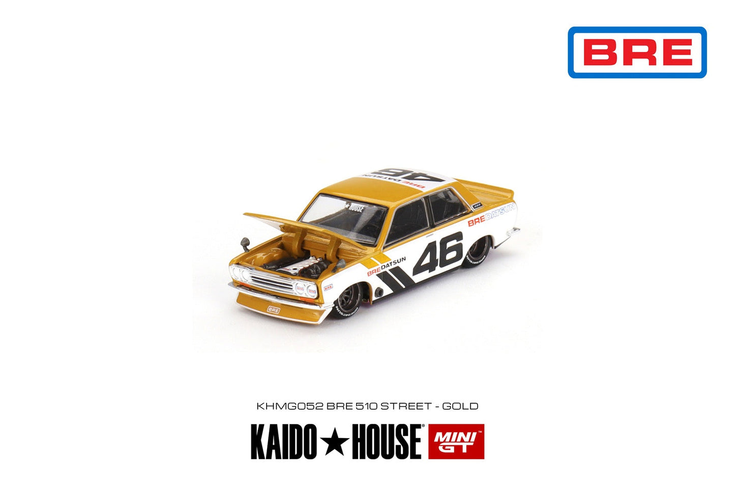 Mini GT - Datsun 510 Street BRE510 V3 - KAIDO HOUSE Scala 1/64 KHMG052