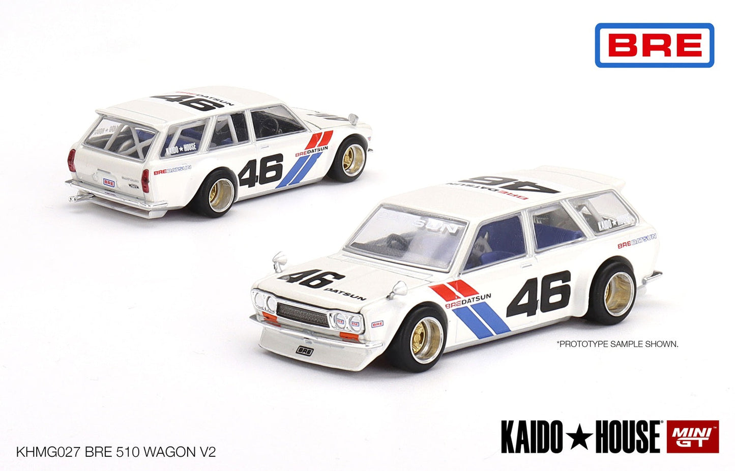 Mini GT - Datsun KAIDO 510 Wagon BRE V2 - KAIDO HOUSE Scale 1/64 KHMG027