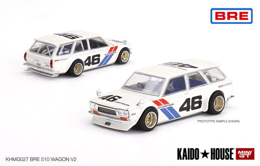 Mini GT - Datsun KAIDO 510 Wagon BRE V2 - KAIDO HOUSE Scala 1/64 KHMG027