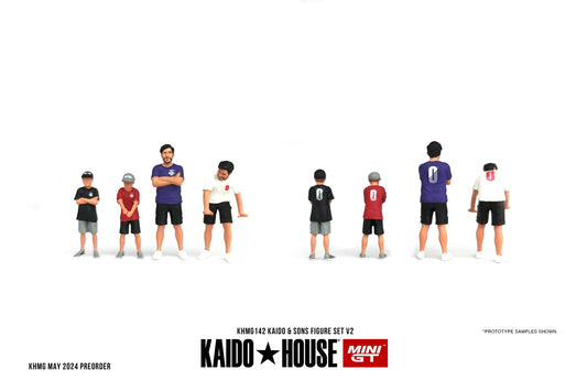 KAIDO HOUSE Mini GT - Kaido & Sons V2 Figurine - Scala 1/64 KHMG142