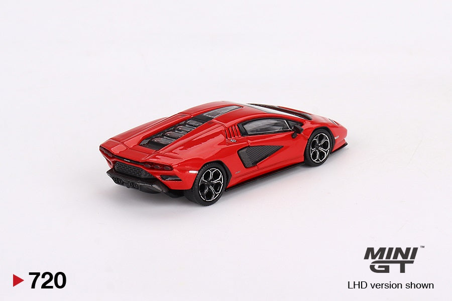 Mini GT - Lamborghini Countach LPI 800-4 Rosso Mars LHD - Scala 1/64 MGT00720