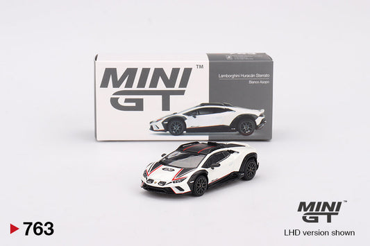 Mini GT - Lamborghini Huracán Sterrato Bianco Asopo - Scala 1/64  MGT00763-L